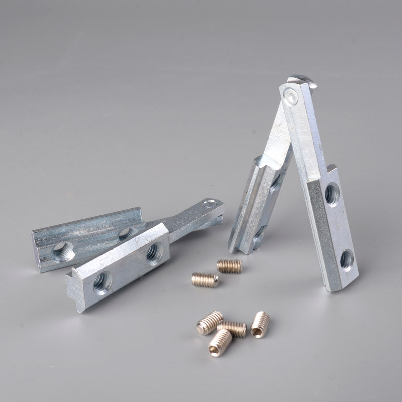 工业铝材连接件配件万向角槽 铝型材配件连接件