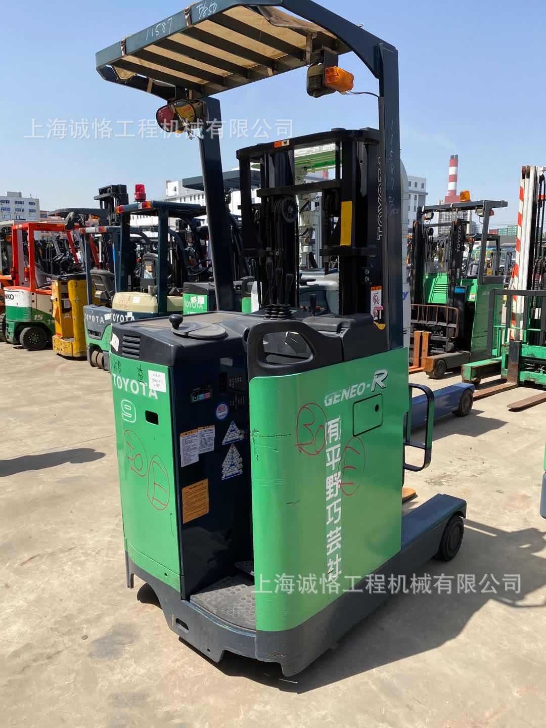 二手丰田电动叉车-1吨1.5吨三节4.5米5米前移式电动堆高车出售