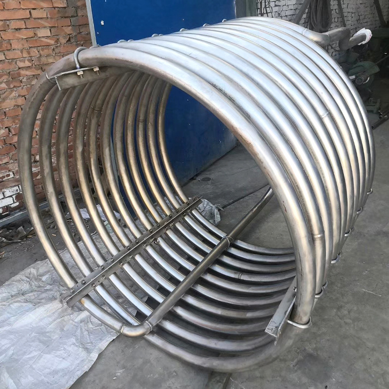 供应钛合金盘管 钛蛇形盘管 钛发热冷却管 钛管加工件加工定制