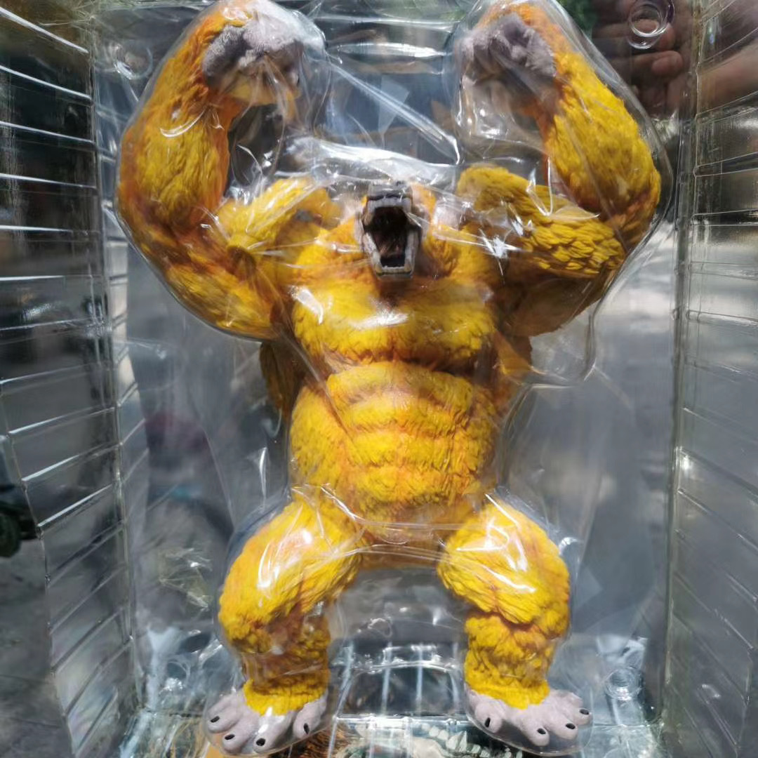 七龙珠剧场版黄金大猿猴 赛亚人超大变身大猩猩 手办模型雕像摆件