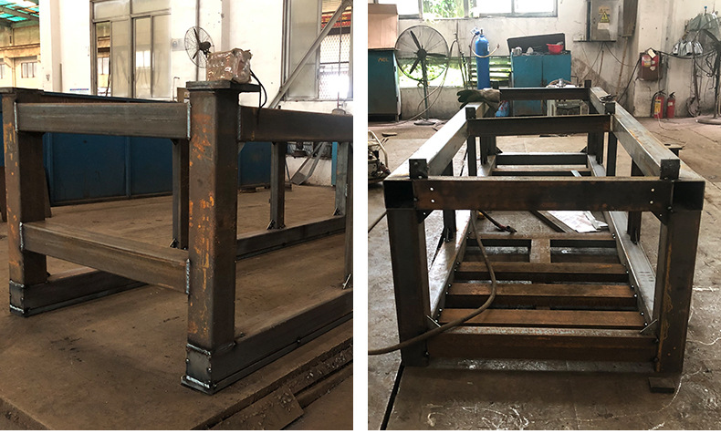 大型结构件焊接加工 自动化机架焊接加工 包装机械设备机架加工