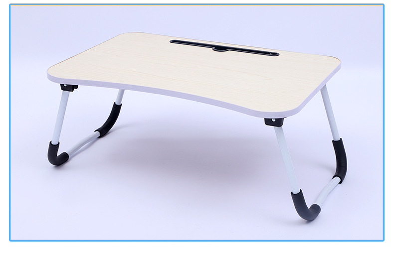 多功能折叠床桌卡槽款大学生宿舍笔记本电脑桌寝室简约懒人小桌子