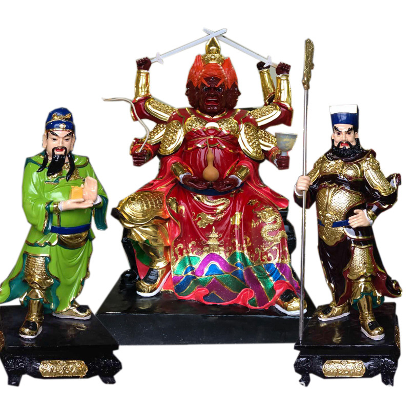 周口火神爷神像 火神爷像高清图片 火德星君 佛像厂家