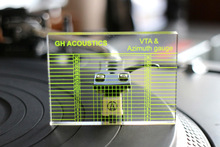 高清黑胶唱机测量唱头唱臂VTA平衡及Azimuth调校尺