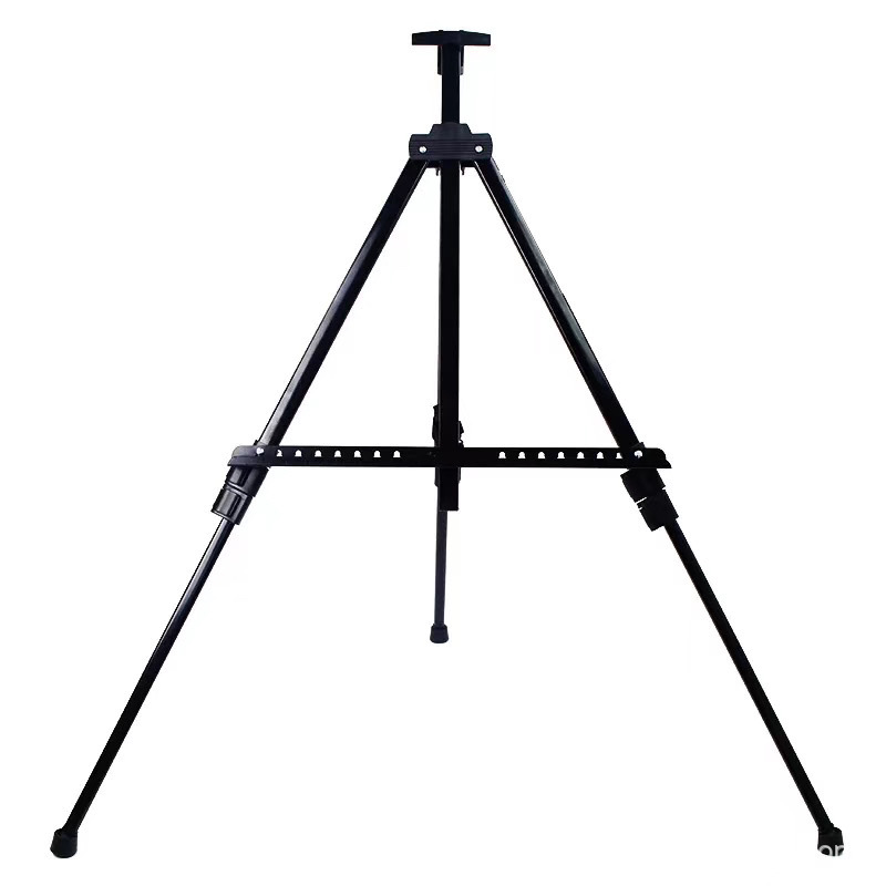 加厚铁画架折叠伸缩画架三脚架 画板架荧光板支架展示架美术画架