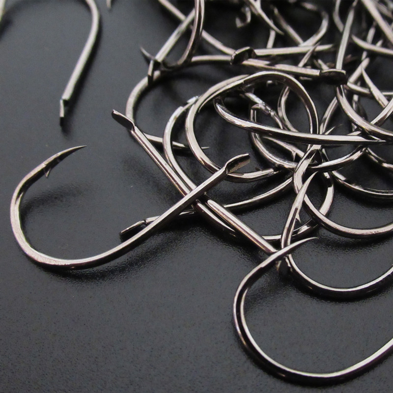 散装千又鱼钩有倒刺日本进口歪嘴钩小爆炸钩黑鲷乌头鲫鱼海钓鱼钩