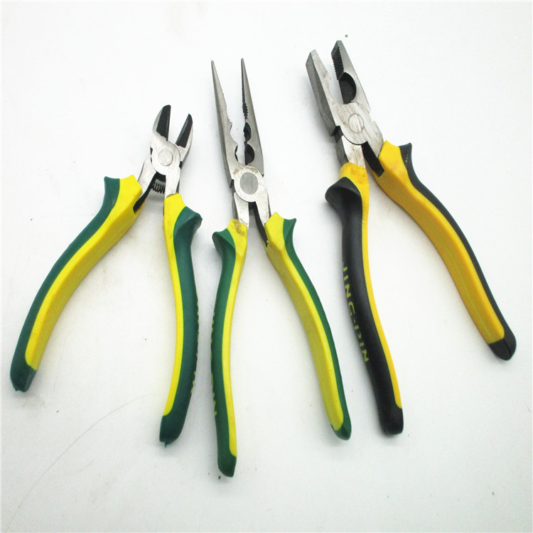 多能钢丝钳钳 尖嘴钳尖口小钳子尖咀钳 6寸8寸尖嘴钳钢丝钳手钳