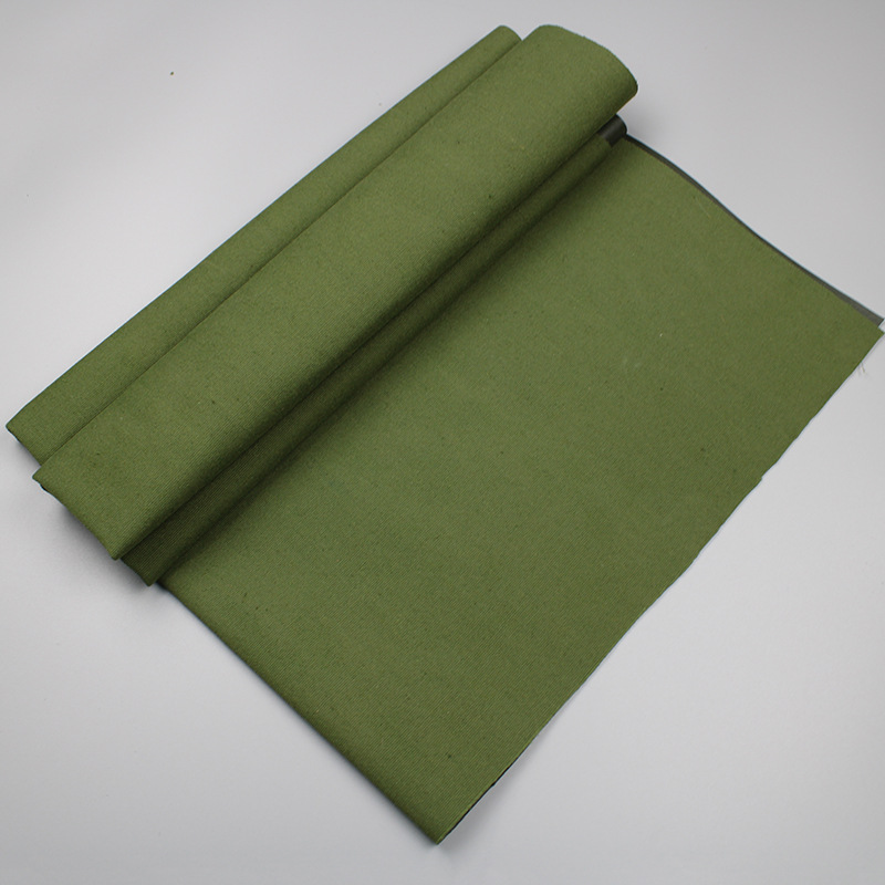 厂家批发硅防水帆布篷布加工定制加厚硅单面涂胶帆布