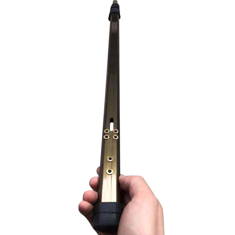 批发新款加长杆弹弓免绑快压不锈钢激光红外打窝器渔具钓鱼用品