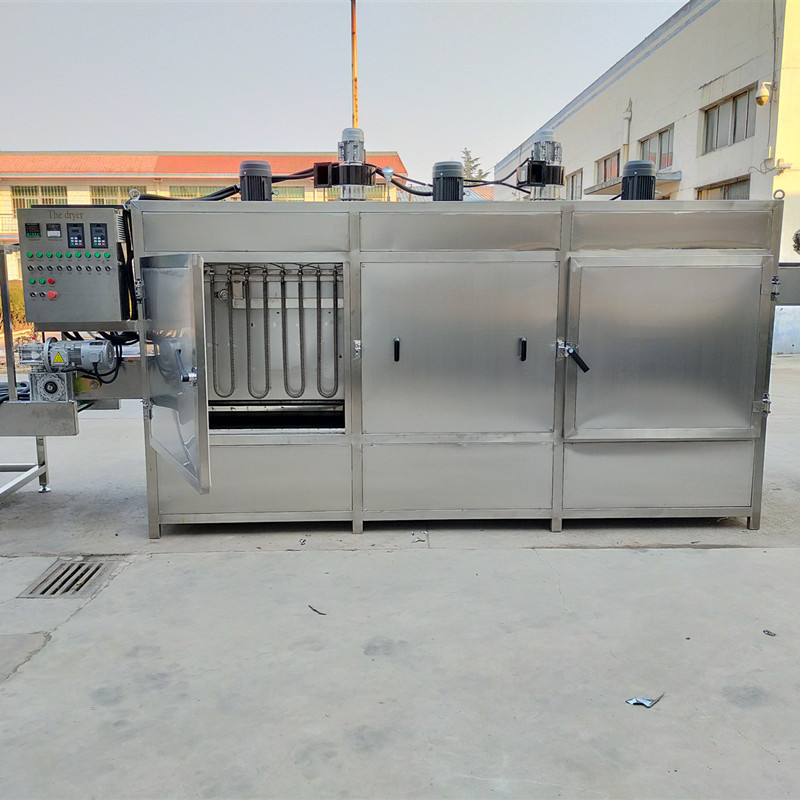 全自动桔梗烘干机 电加热型白芍片烘干设备 山药片脱水烘干机器