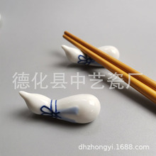 手绘葫芦陶瓷日式杂货  筷子架筷架筷托 陶瓷可爱摆件 创意家居摆