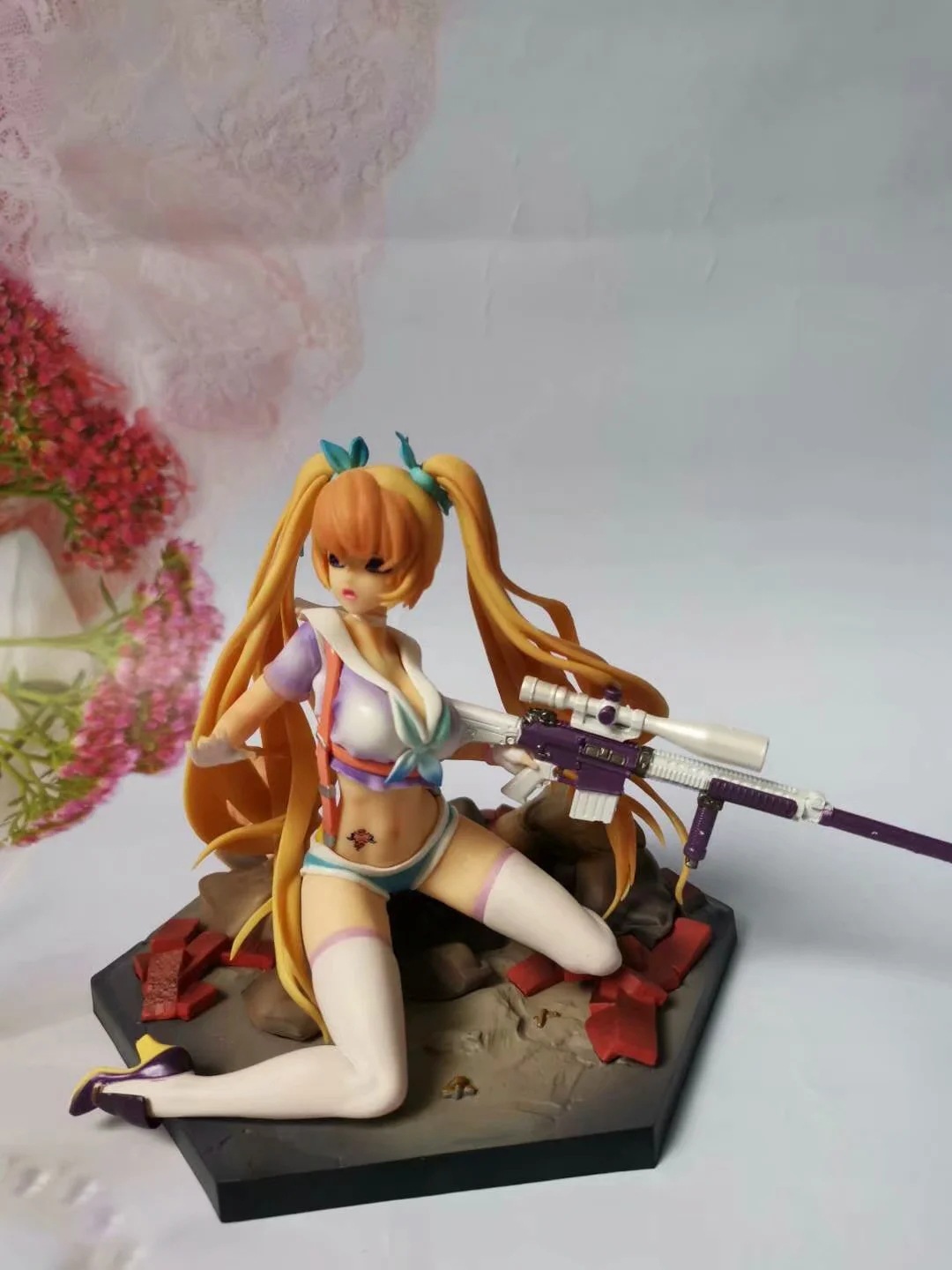 动漫玩具批发 命运之夜 fate 赛车女郎 saber 塞巴 模型 盒装手办