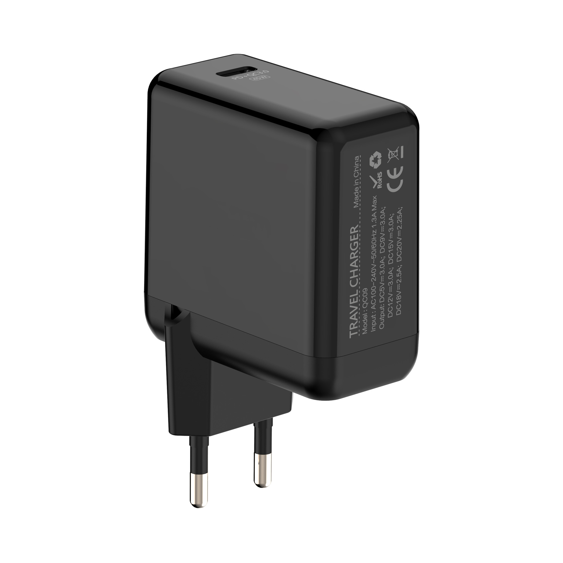 适用苹果笔记本充电器mac air pro30w36w45w60w欧规充电器usb-c