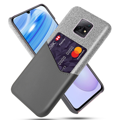 新款红米10x 5g手机壳 适用redmi 10x 5g布艺插卡创意保护套 防摔