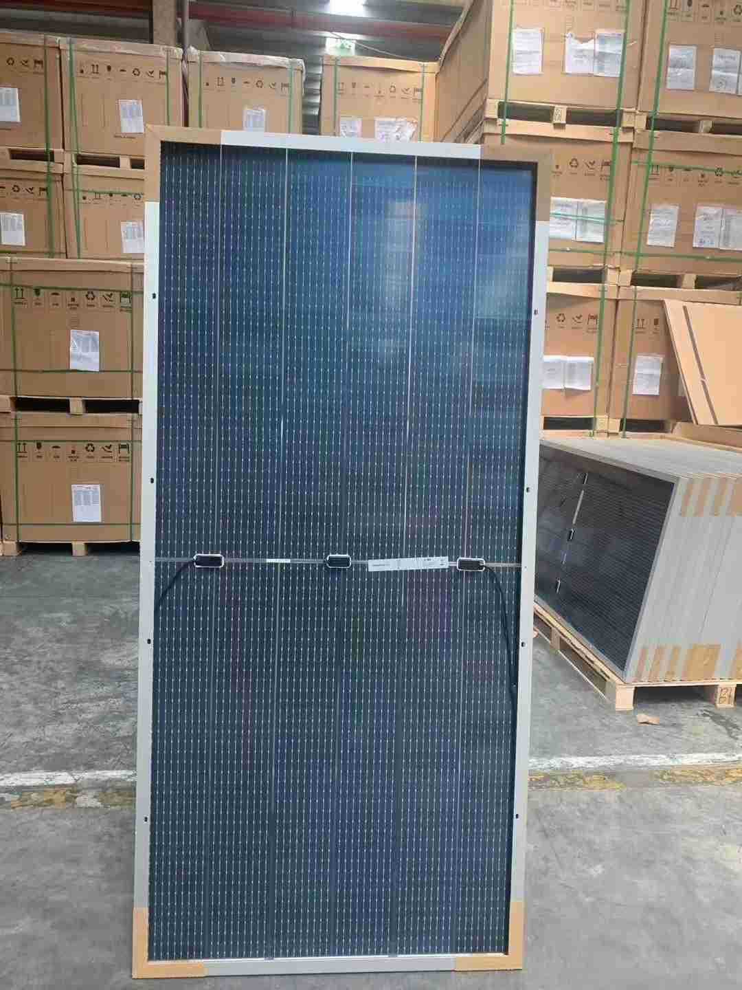 晶科b级太阳能组件双玻双面发电470瓦太阳能板