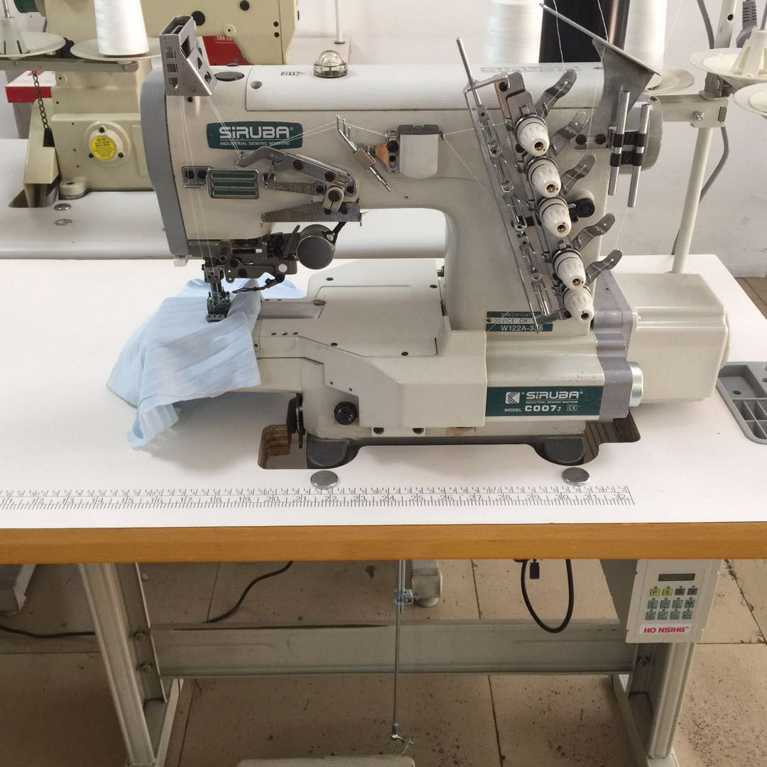 二手银箭自动剪线绷缝机 小嘴冚车 三针五线缝纫机 二手缝纫机