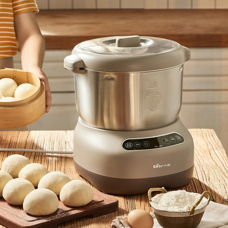 小熊和面机hmj-a70c1 家用全自动揉面7升大容量发酵小型活面机