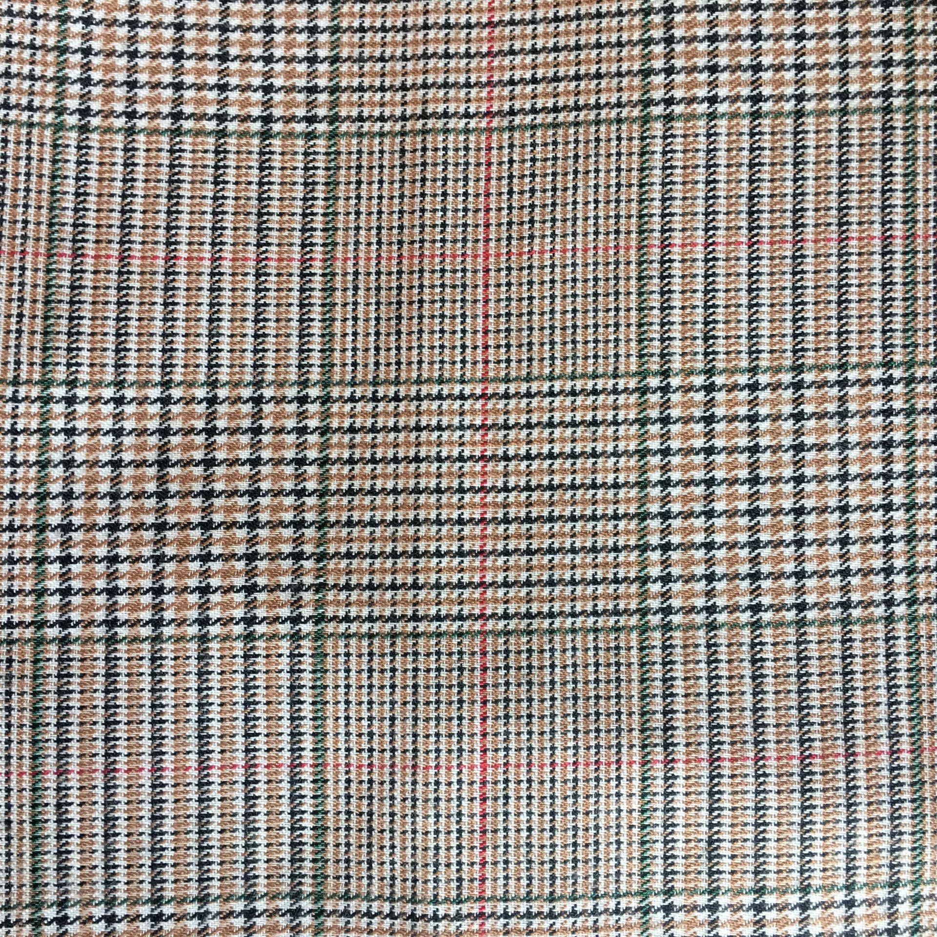 tr色织弹力格子布 西装时装面料色织布 厂家直销