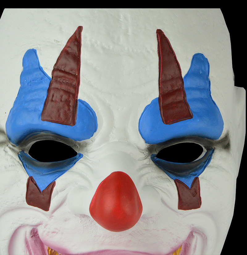 万圣节蝙蝠小丑劫匪面具影视反击防护搞笑舞会派对装扮树脂面具