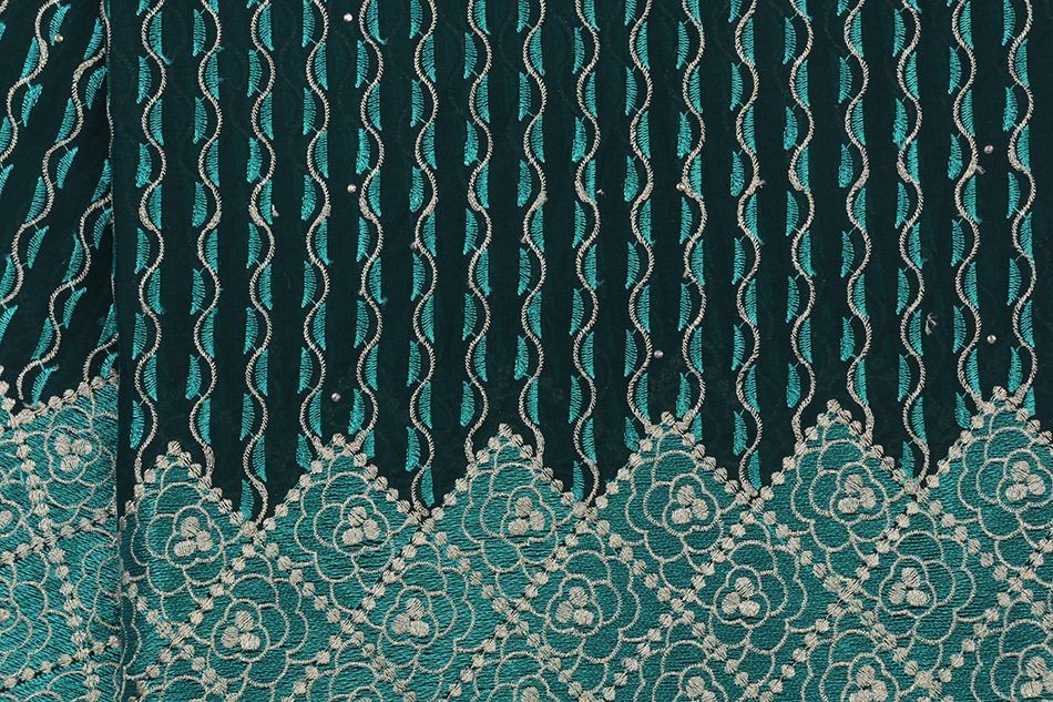 外贸现货全棉绣花布镂空刺绣非洲花边尼日利亚蕾丝nigeria lace-阿里