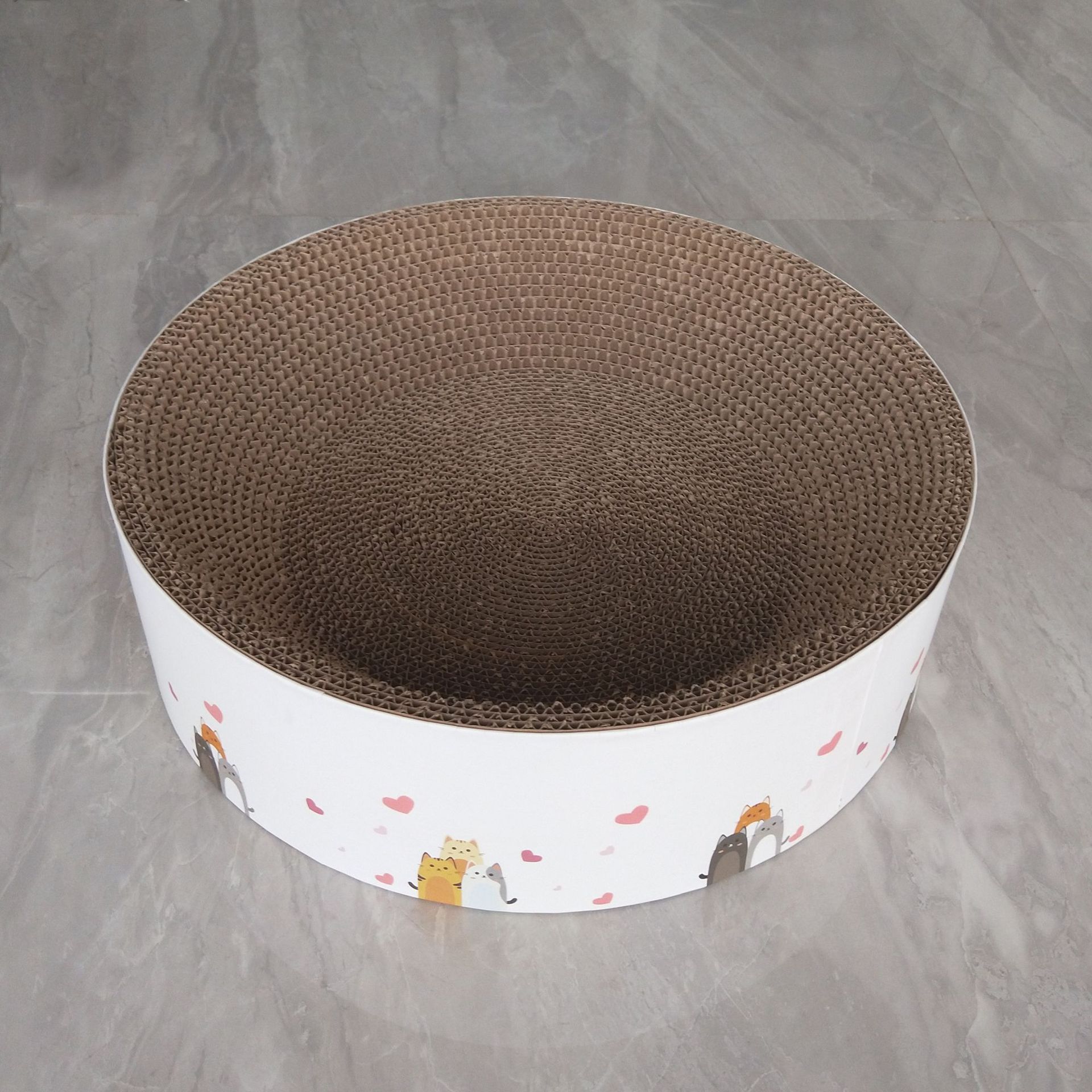 猫咪猫抓板猫玩具猫爪板芯瓦楞纸碗型圆形送猫薄荷多款猫抓板