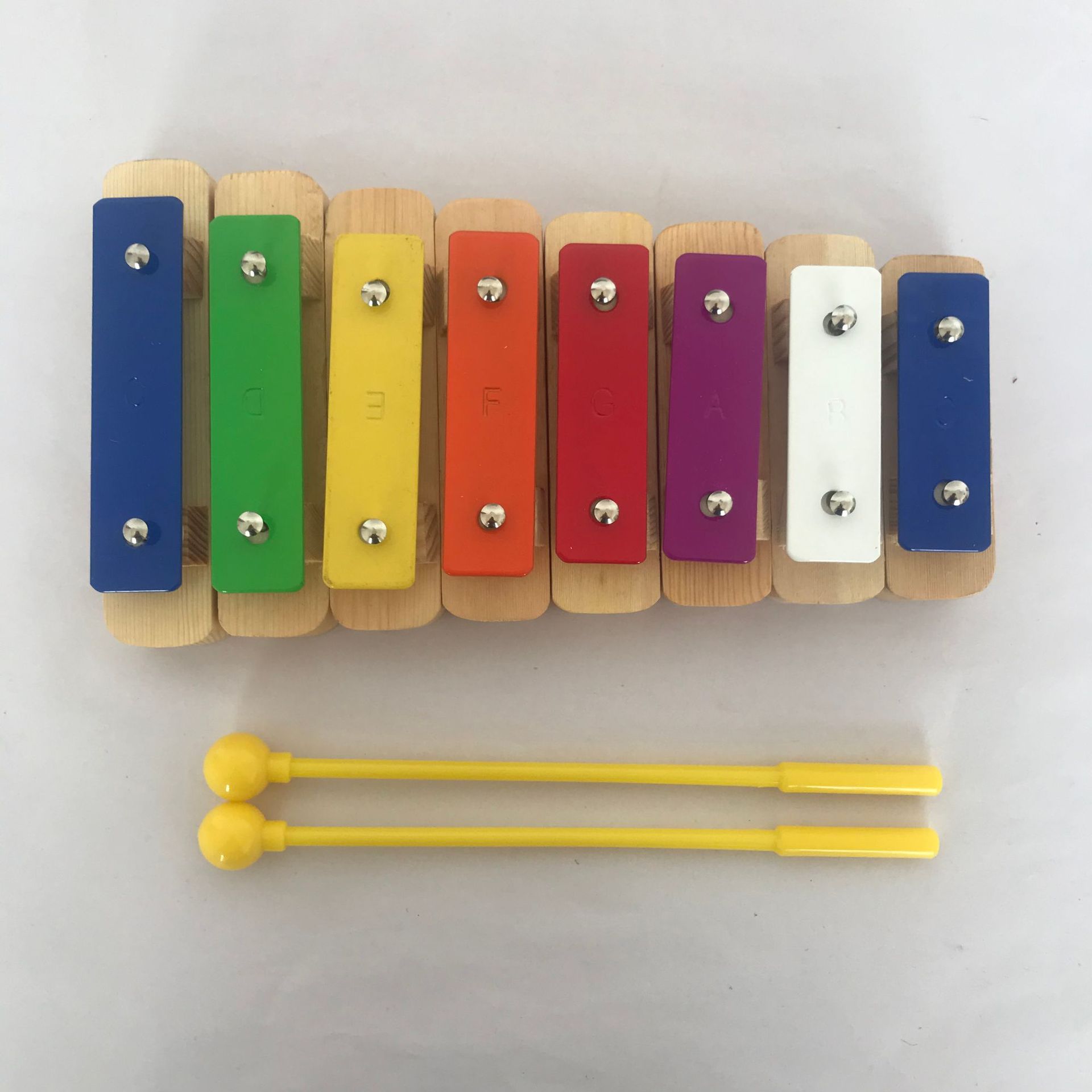 奥尔夫乐器儿童玩具打击乐器幼教教具八音音块铝板琴