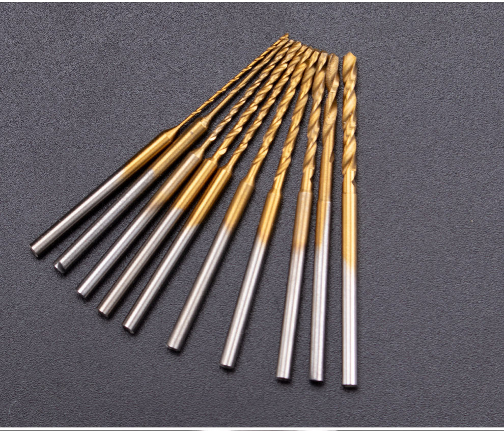 麻花钻头淬火玉石琥珀菩高速钢钻孔打孔针转头手电钻电磨钻头加长
