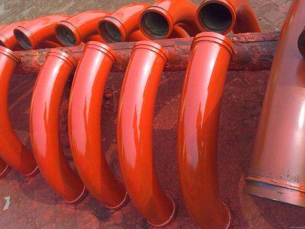 供应混 凝土输送泵管弯头车泵管泵车臂架管双层耐磨车泵管厂家-阿里巴
