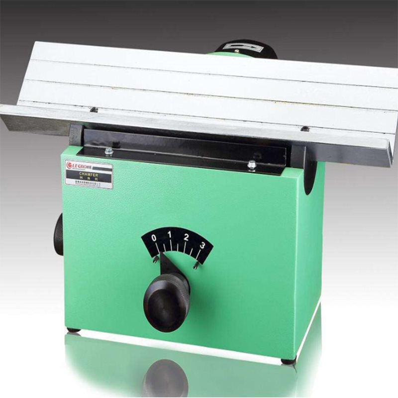 供应电动台式钢板直线倒角机小型台式平口机侧式铣刀倒角机