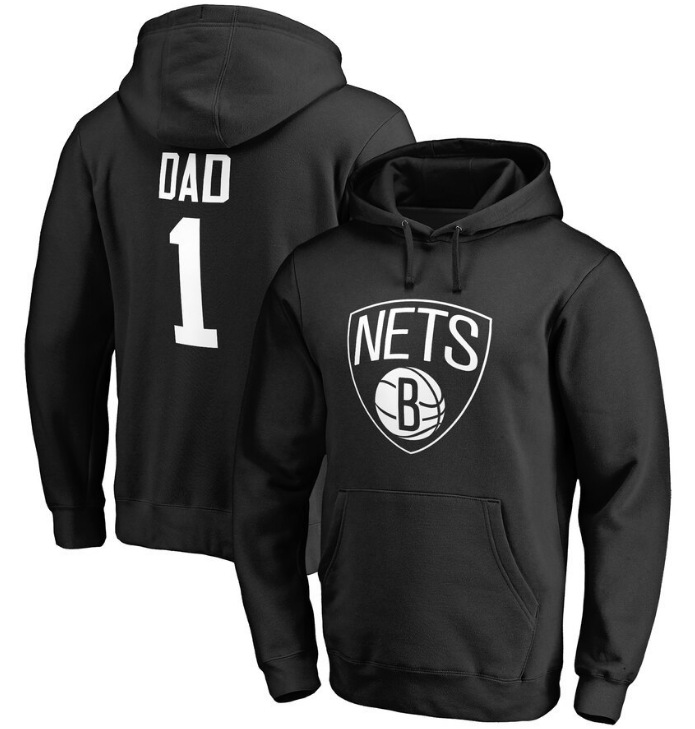 外贸nba篮网球服欧文杜兰特球衣训练服休闲运动连帽卫衣一件代发