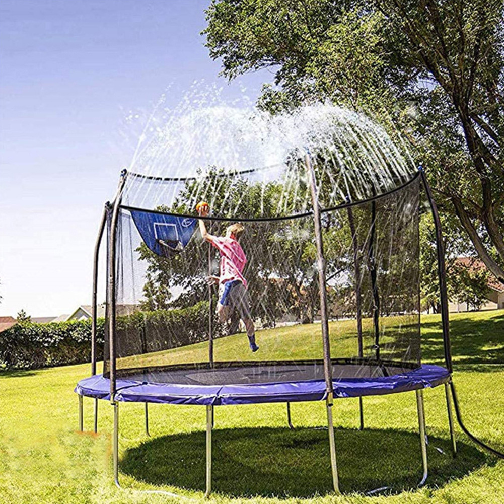 trampoline sprinkler 蹦床喷水器 蹦床洒水器 园林花园降温工具