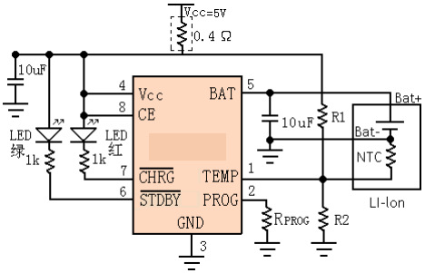 4056a 锂电池线性充电管理芯片 4056a sop-8 锂电充电ic