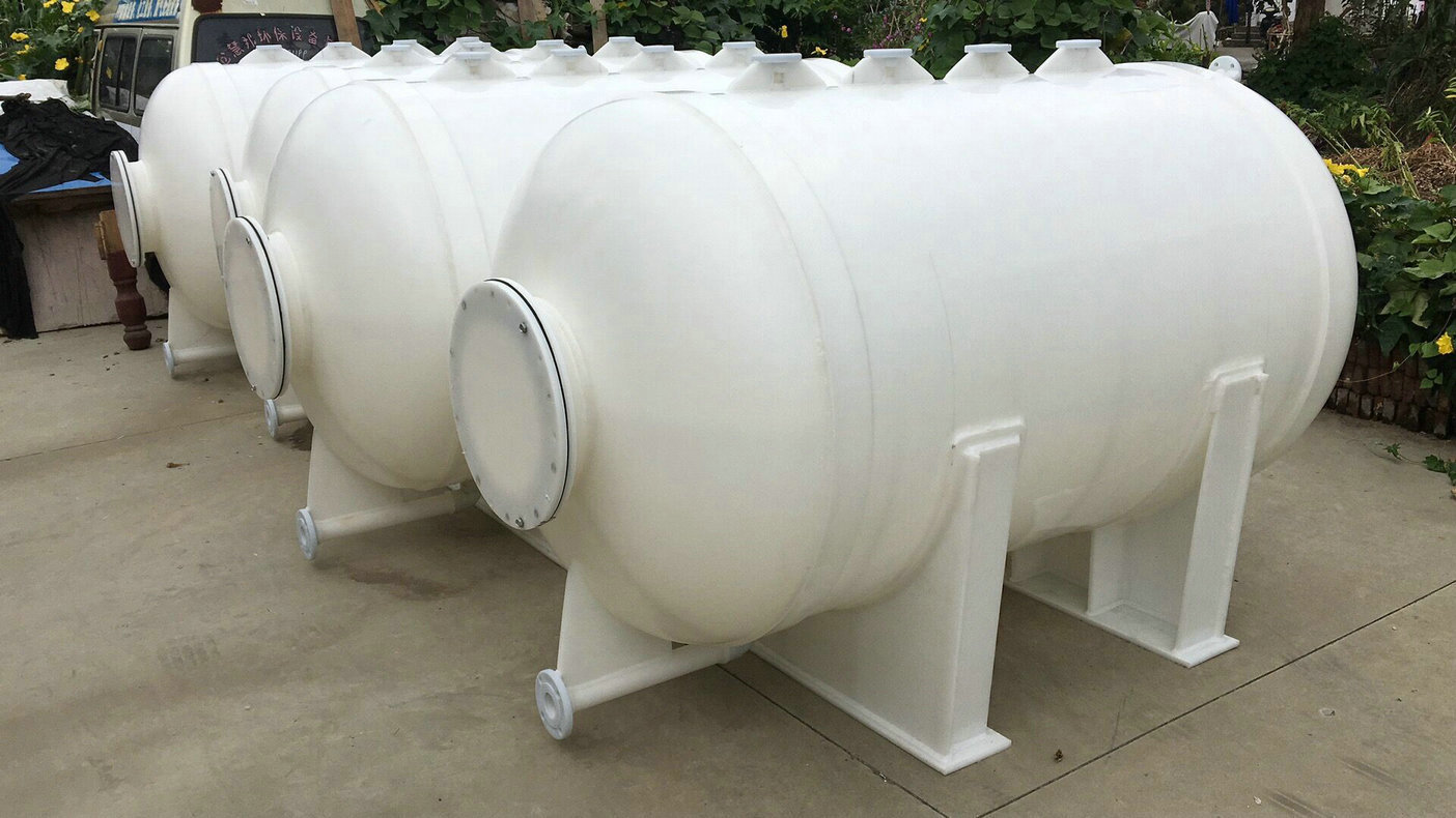 pp储罐 盐酸储罐 聚丙烯卧式储罐 pp化工设备 储罐厂家