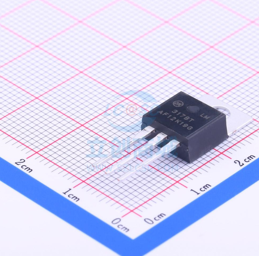 全新进口原装 lm317bt lm317btg to-220 可调三端稳压器 工业级