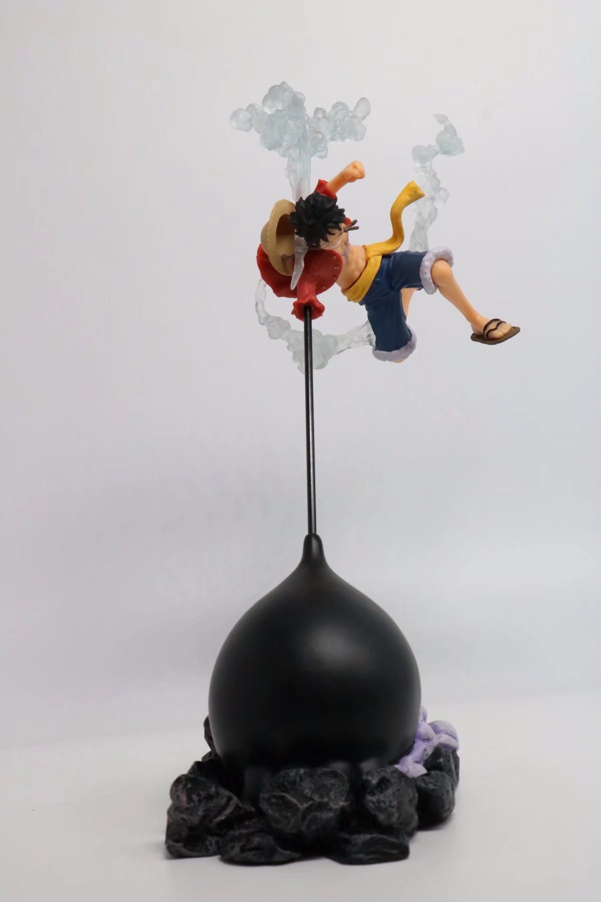 动漫草帽小子路飞战斗形态三档路飞手办盒装