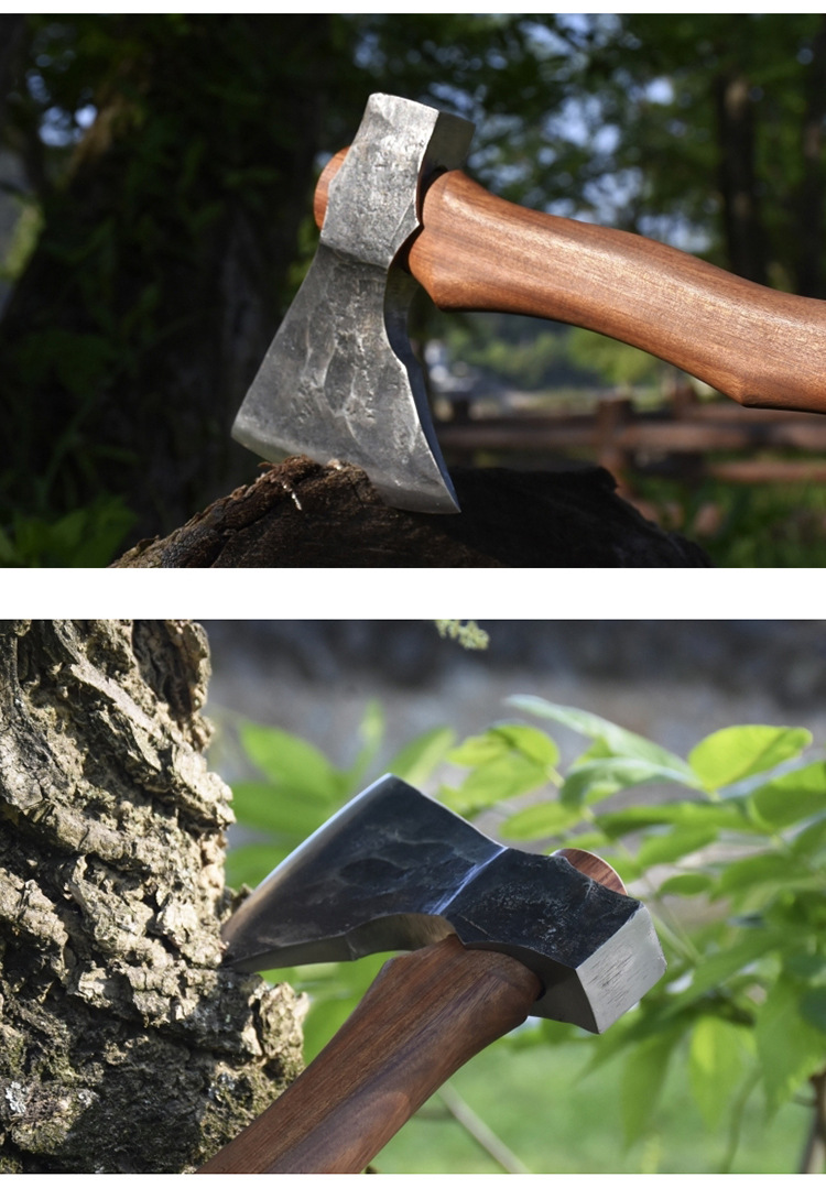 龙泉市龙虎刀剑斧劈柴神器斧家用农村锻打斧头砍柴砍树木工户外斧