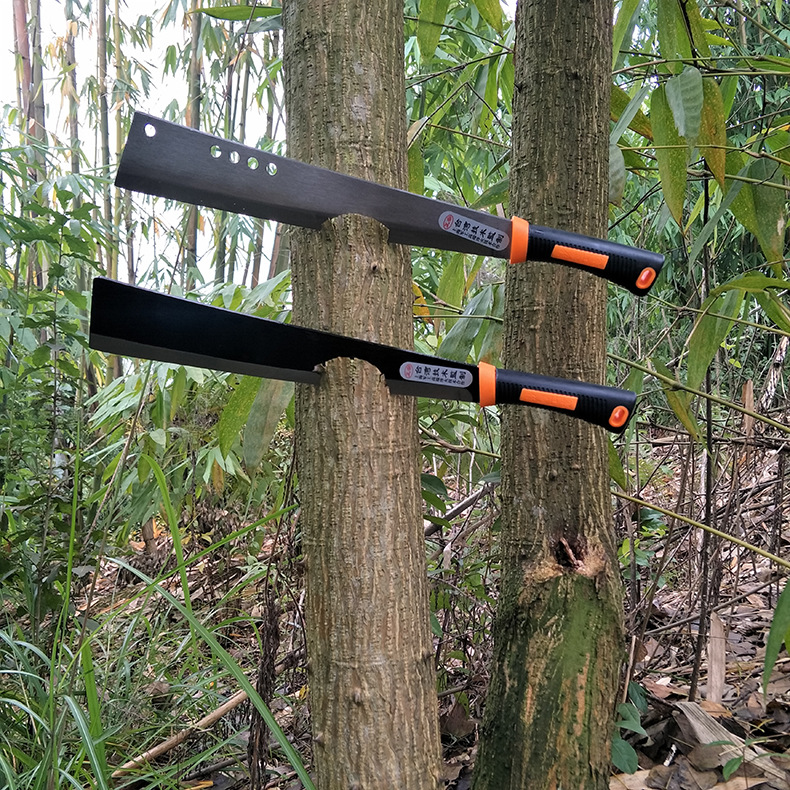 厂家直销柴刀砍树劈柴刀户外登山垂钓野营专用柴刀农用锰钢砍竹刀