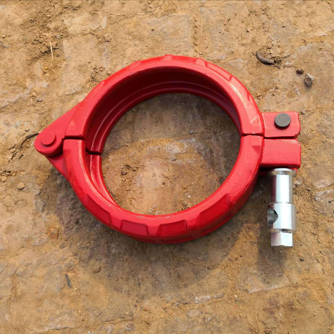 dn125快速管卡 锻造锻打烤漆镀锌外观泵管快速管卡管夹