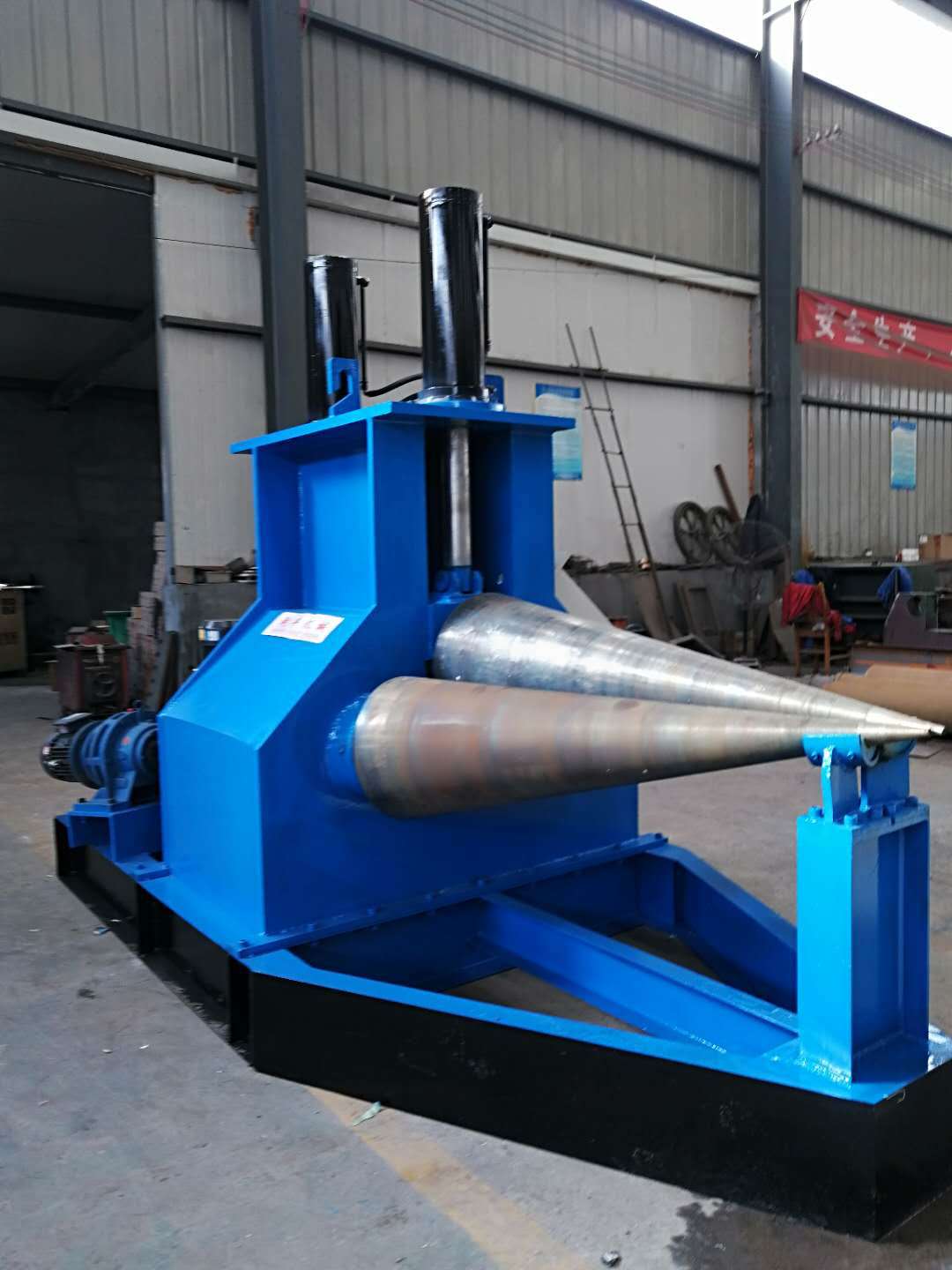 厂家供应电动锥形小型卷圆机不锈钢液压式卷锥机定制