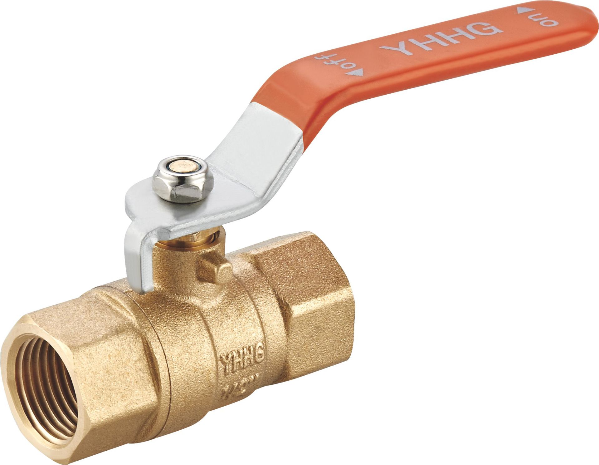 玉环会高本色铜球阀dn15-50 厂家批发黄铜球阀 支持加工定制