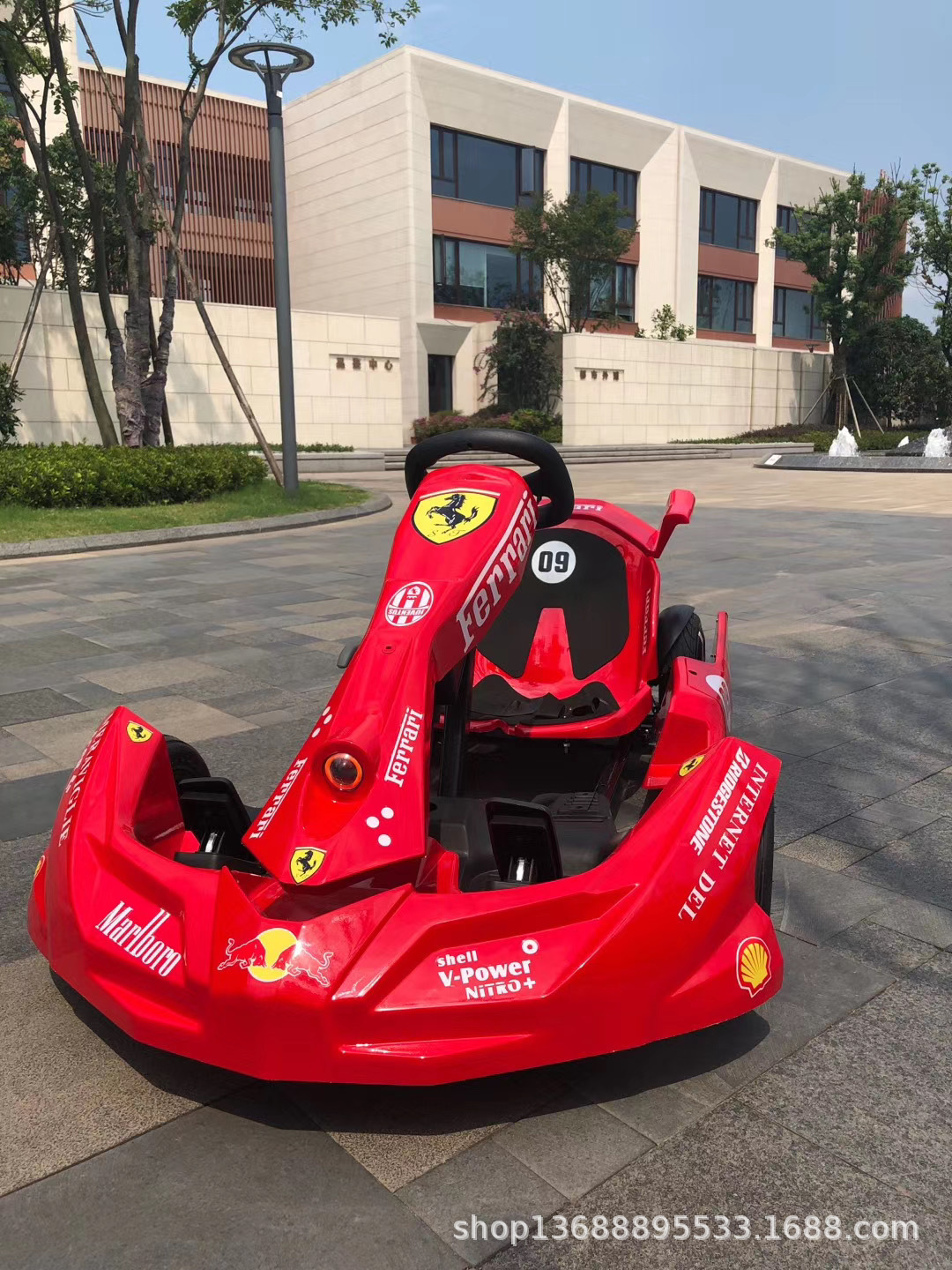 新款第三代网红电动卡丁车平衡车二合一分体成人卡丁车四轮沙滩改