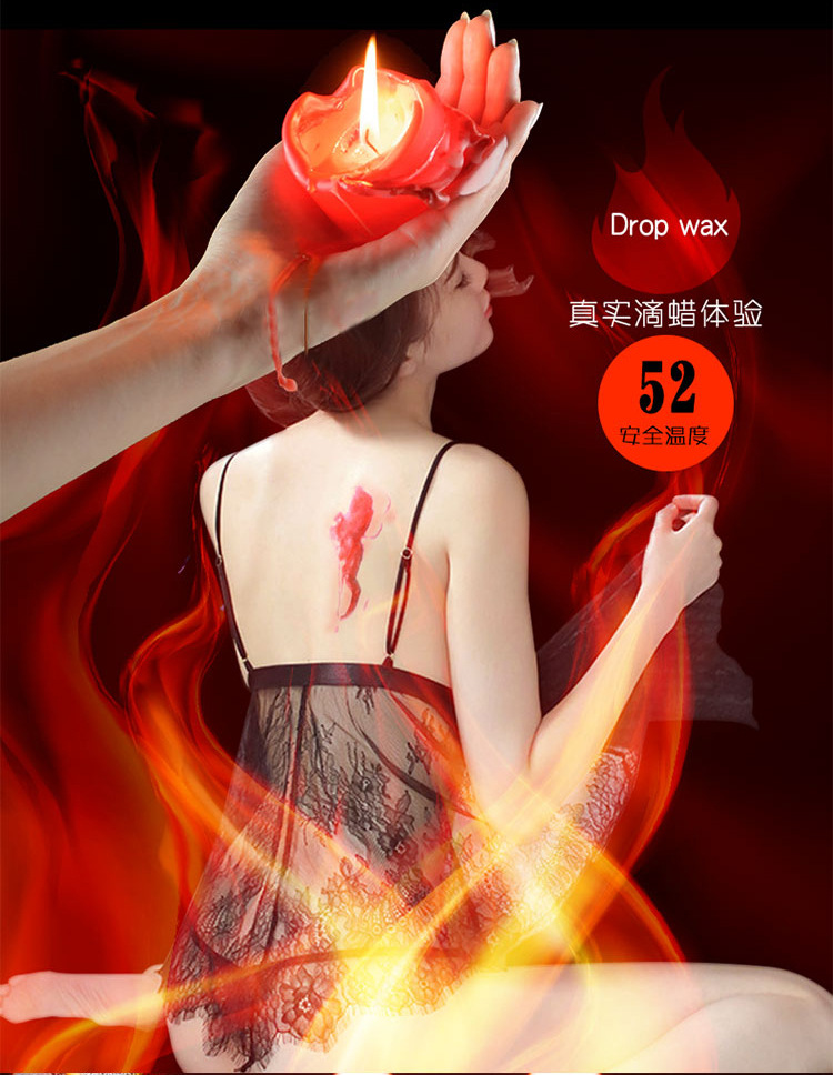 顽石sm仿真滴蜡加温多频秒潮女用震动棒自慰器情人调情情趣用品