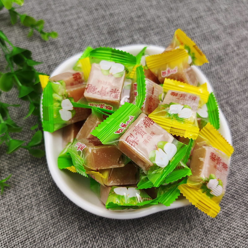 彭大哥梨膏糖500g/袋大包装清凉薄荷润喉糖百草梨膏糖硬糖