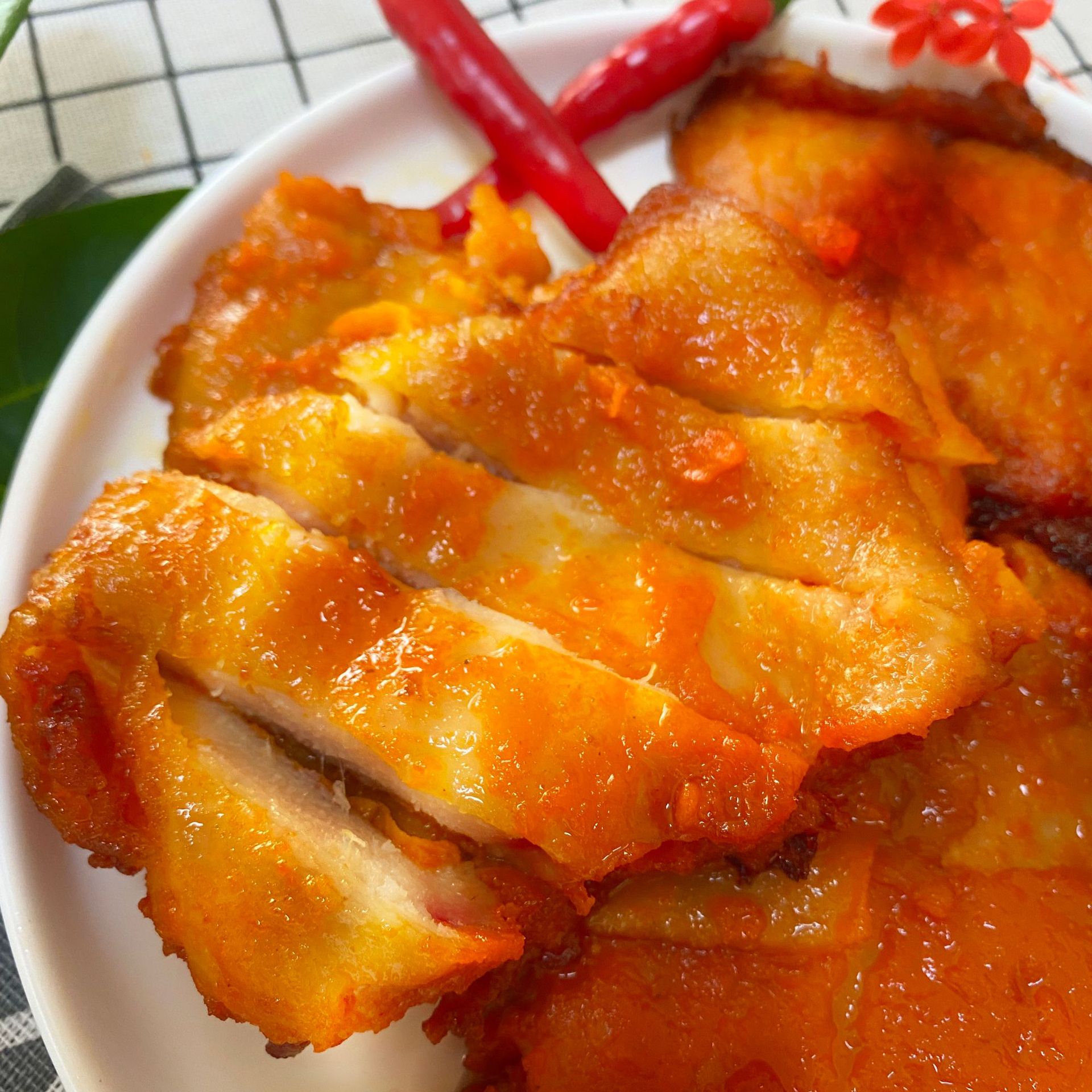 金泽惠奥尔良鸡排去皮鸡扒腌制半成品速度简餐便当食材汉堡肉950g