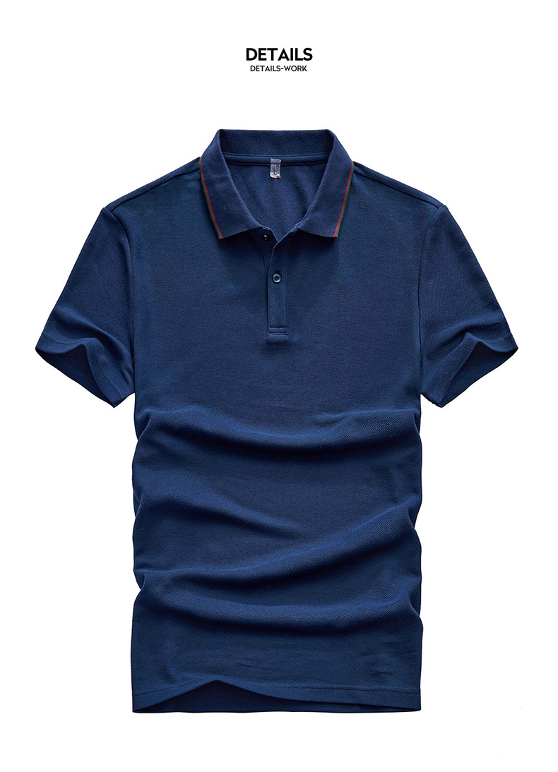 2020年夏季新款t恤男短袖潮牌超火ins百搭宽松休闲polo衫男装上衣