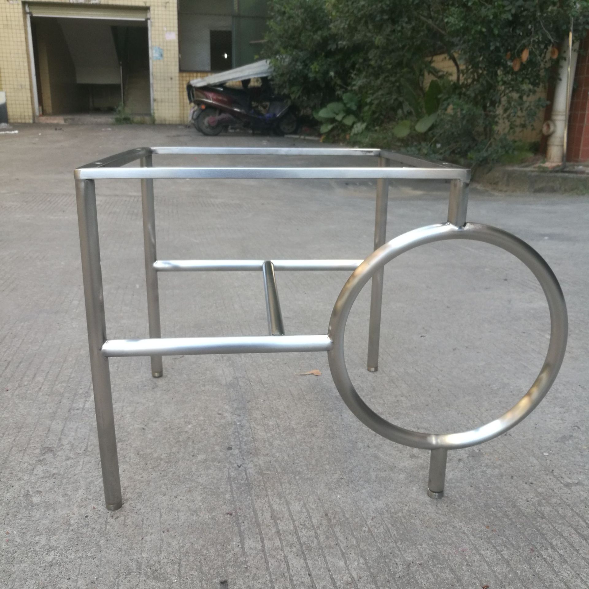 不锈钢脚架桌腿支架办公桌桌脚茶几架子大板桌脚架厂家定制