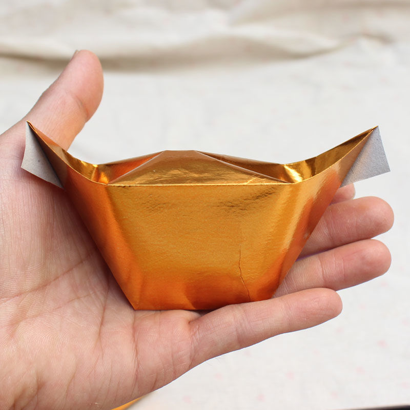 半成品元宝纸批发大号元宝纸金银纸上坟祭祀用品金克子清明节用纸