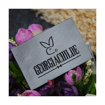 服装领标衣服布标签织唛印唛水洗标商标洗唛标签侧标唛头对折布标