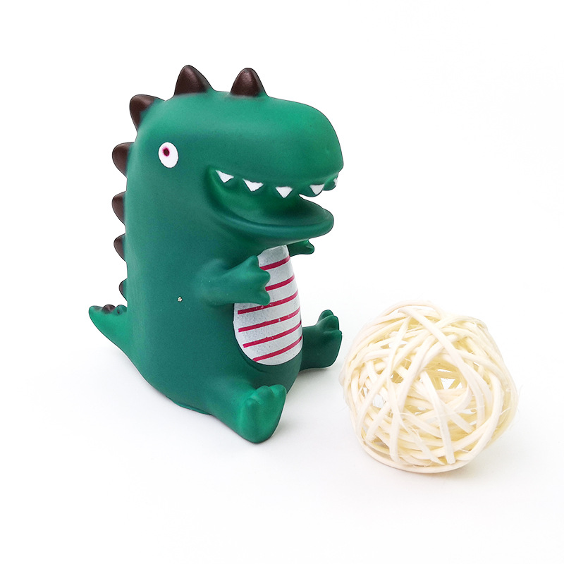 q版搪胶恐龙摆件小恐龙小怪兽 创意蛋糕装饰摆件手办公仔玩具赠品