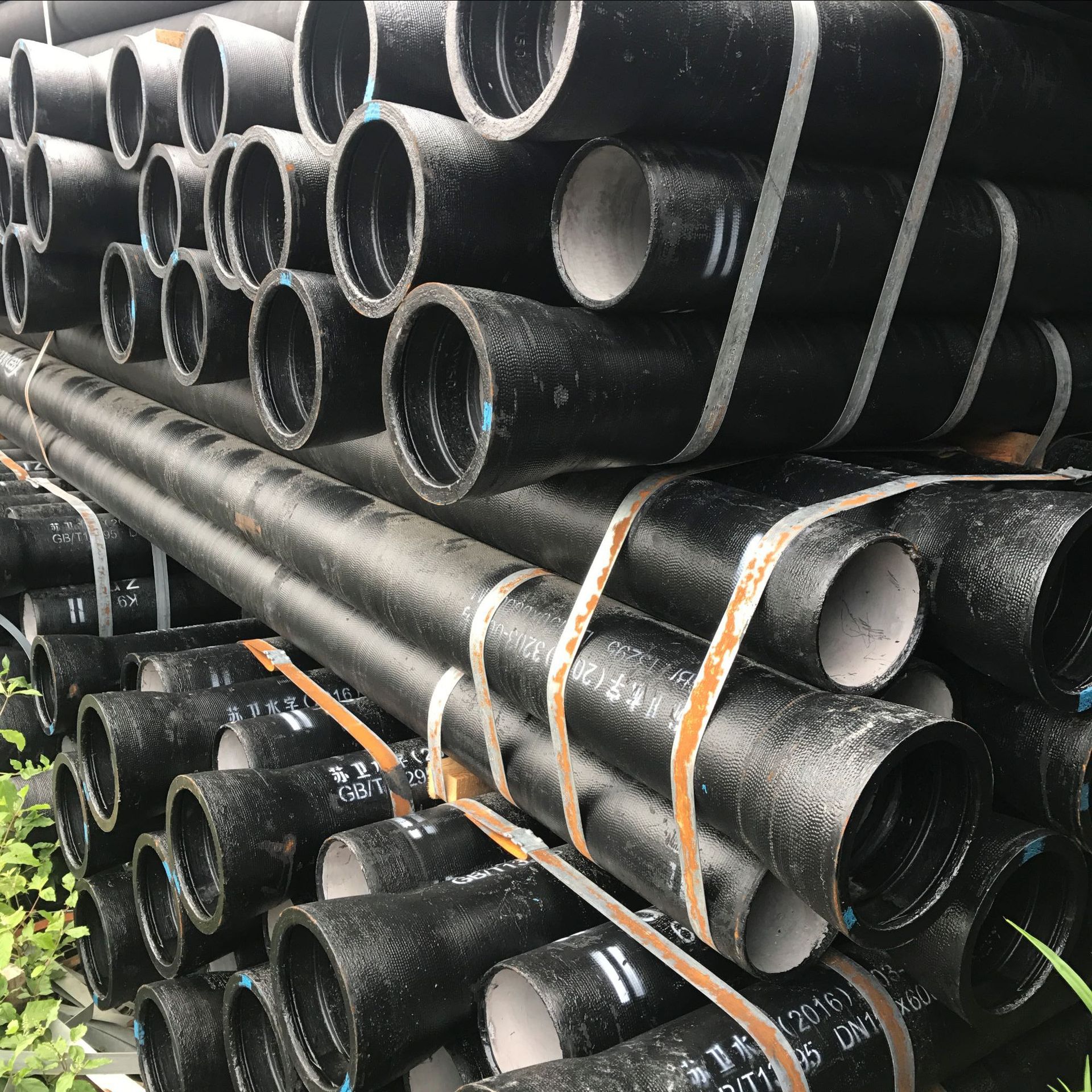 现货批发新兴球墨铸铁管k9给水排污消防管dn100dn1800